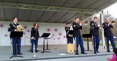 Primarul Ancuța Belu, de la Mihail Kogălniceanu, gazdă pentru fanfara americană - 2