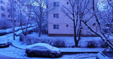 NINGE! A căzut prima zăpadă din acest an