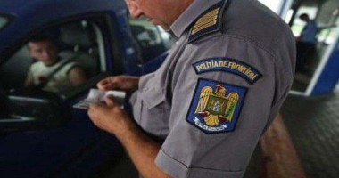 Prins fără permis, de polițiștii de frontieră