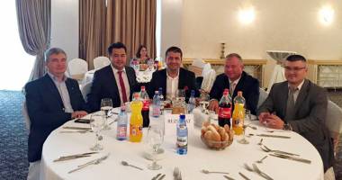 Stire din Politică-Administrație : Primarul interimar Decebal Făgădău,  alături de musulmanii de la UDTTMR