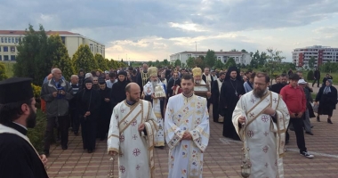 Procesiune religioasă la Năvodari