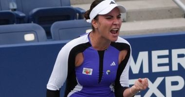 Stire din Sport : Ce victorie! Gabriela Ruse învinge o fostă campioană de Grand Slam şi merge în turul 3 la US Open