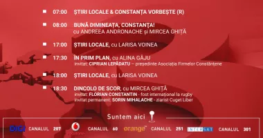 Stire din Actualitate : Programul zilei de luni, 2 februarie, de la Antena 3 Constanța