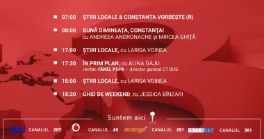 Stire din Actualitate : Programul zilei de joi, 5 februarie, de la Antena 3 Constanța