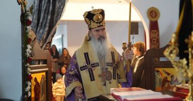 Stire din Cultură-Educație : Programul IPS Teodosie, Arhiepiscopul Tomisului, în perioada 13-15 aprilie
