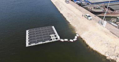 Proiect plutitor inedit de producere a energiei fotovoltaice, premieră în portul Constanța - 2