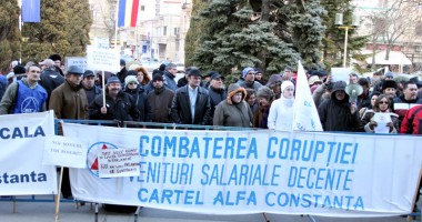 Puterea și-a luat rația de proteste sindicale