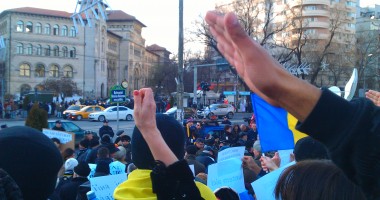 Stire din Eveniment : Noi proteste în Piața Universității