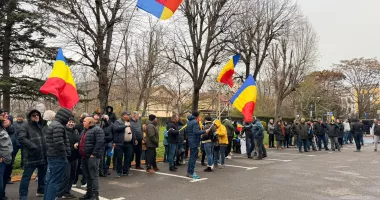 Angajații CT BUS protestează în fața Primăriei Constanța - 5