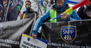 Stire din Eveniment : Angajaţii din penitenciare anunţă proteste, din 21 martie, în majoritatea unităţilor