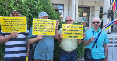 Protest la Prefectură. Constănțenii cer explicații după incidentul din Portul Constanța - 2
