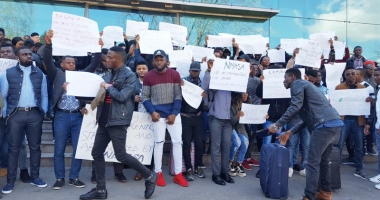 Protest al studenților nigerieni de la UMC - 2