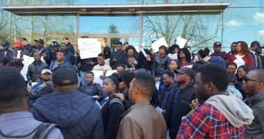 Protest al studenților nigerieni de la UMC - 3
