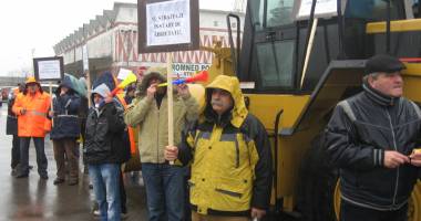 Protest cu mii de decibeli la Gara Maritimă - 3