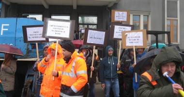 Protest cu mii de decibeli la Gara Maritimă - 5