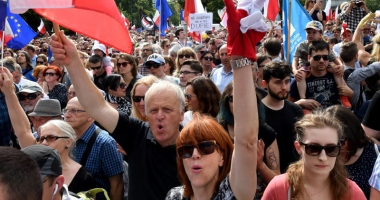 Stire din Actualitate : Proteste la Varșovia împotriva reformelor din sistemul judiciar
