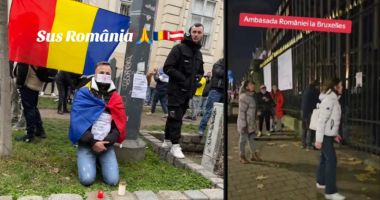 Protestele iau amploare în diaspora. Românii vor să fie lăsaţi să voteze