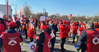 Stire din Social : Sindicatul Sanitas iese în stradă alături de angajaţii de la Protecția Copilului