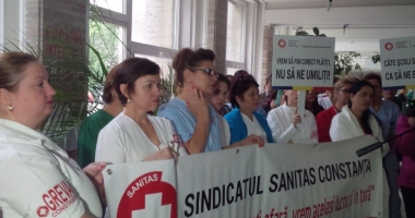 Stire din Sănătate : Se lasă cu noi proteste în Sănătate / "Creșterea salarială este, de fapt, o înșelătorie!"