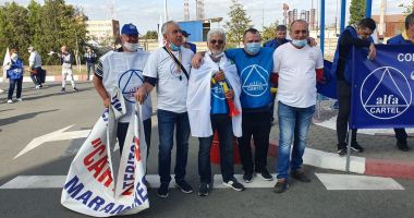 Protestul din portul Constanța se va muta în fața Ambasadei Emiratelor Arabe Unite - 5