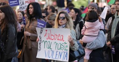 Stire din Actualitate : Manifestații în toată țara împotriva violenței asupra femeilor, în România
