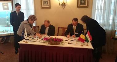 FOTO. Protocol de colaborare între portul Constanța  și portul Baja (Ungaria) - 2