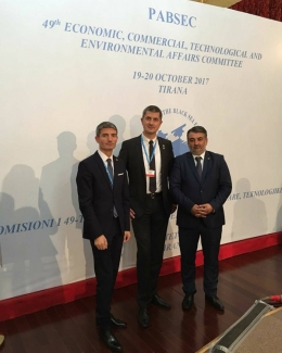 Deputatul George Vișan, prezent la Tirana. DANUBIUS-RI, cercetare românească  la nivel european - 2