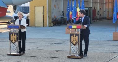 Stire din Eveniment : Ursula von der Leyen, la Constanța: ”Programul naval al României poate fi inclus într-un proiect mai amplu de apărare europeană”