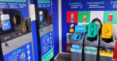 Stire din Social : Au fost înființate 180 de noi puncte de colectare automată a ambalajelor, în februarie