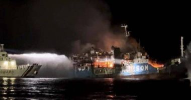 Stire din Eveniment : Incendiu pe un feribot de pasageri! Zece persoane au murit