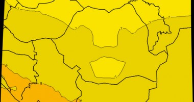 Liber la plajă! Nivel mediu de radiații ultraviolete