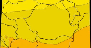 Nivelul mediu de radiații ultraviolete