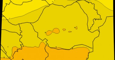 Nivel mediu de radiații ultraviolete