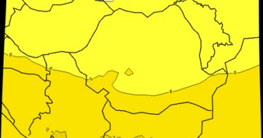 ANM/ Nivel mediu de radiații ultraviolete