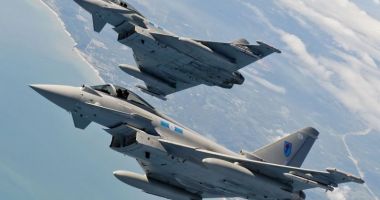 Aeronavele Eurofighter Typhoon vor brăzda cerul Constanței, de ziua ei