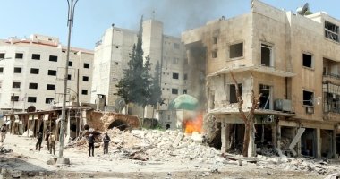 Stire din Actualitate : Raiduri aeriene soldate  cu aproape 50 de morți, în Siria