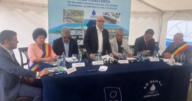 Stire din Social : Rețelele de apă și canalizare din județul Constanța, extinse cu bani europeni
