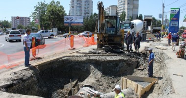 Nu mai este pericol de avarii la rețeaua de alimentare  cu apă în stațiunea Mamaia - 3