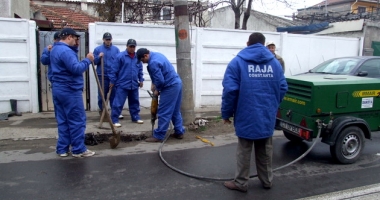 RAJA. Se lucrează în mai multe zone din Constanța