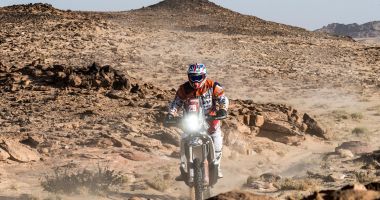 Raliul Dakar 2021 / Românul Emanuel Gyenes, al treilea la clasa Marathon