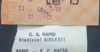 Stire din Sport : O amintire de acum 30 de ani. Suporterii Rapidului știu despre ce este vorba!