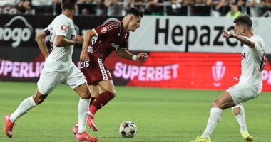 Stire din Sport : Rapid şi CFR au terminat la egalizate în Superliga României