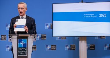 Stire din Actualitate : Doar 11 state membre ale NATO au atins în 2023 ţinta de 2% din PIB pentru bugetul Apărării