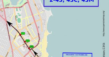 RATC. Autobuzele 2 – 43, 43M și 43 C au revenit pe traseele inițiale - 2