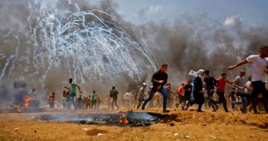 GALERIE FOTO / MĂCEL ÎN GAZA. Peste 40 de morți și 1.000 de răniți, în ziua inaugurării Ambasadei SUA din Ierusalim - 6