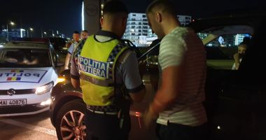Stire din Eveniment : Străzile Constanței, împânzite de polițiști. Dosar penal pentru un șofer drogat cu canabis