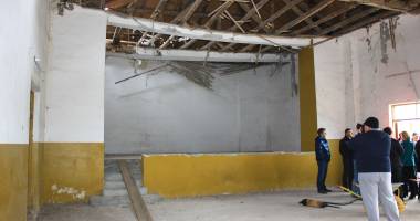 Galerie foto. Au început lucrările la Centrul Cultural din satul Poiana - 2
