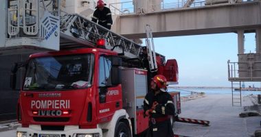 Persoană decedată, găsită în cabina unei macarale, în Agigea - Poarta 10 - 2