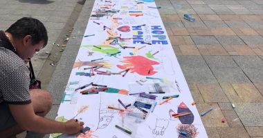 Copiii din Ucraina au colorat și însuflețit Ziua Refugiatului la Constanța - 4