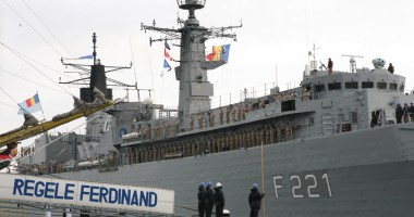 Stire din Eveniment : Fregata "Regele Ferdinand"  a plecat în misiune în Golful Aden